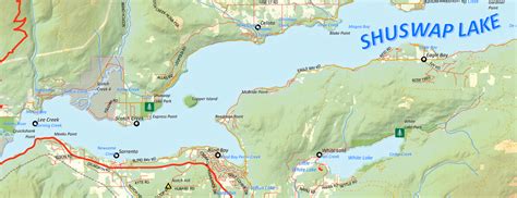 shuswap lake map pdf.